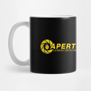 Aperture Laboratories - Lemon Defense Division Mug